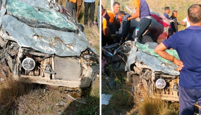mandi road accident